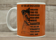 Load image into Gallery viewer, To My Daughter / Granddaughter Coffee Cup Mug - Choose Design - New