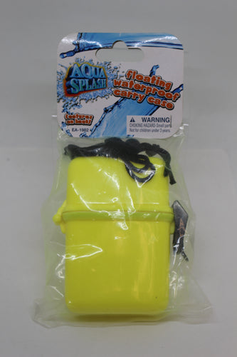 Aqua Splash Floating Waterproof Carrying Case, NEW!
