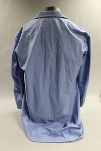 Wrangler Uniform's Men's Button Up Uniform Shirt Size 44R -Blue -Used
