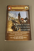 Load image into Gallery viewer, The First 100 Days Operation Enduring Freedom Tactics, Techniques, and Procedure