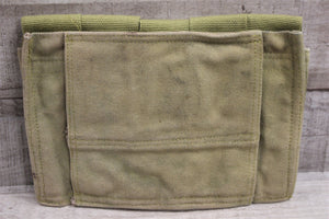 Vintage WWII 5 Mag Pouch Carrier for 20 Round Stick Magazine - Reproduction - Used