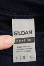 Load image into Gallery viewer, Gildan NET USA Crewneck Sweater Sweatshirt - Navy Blue - Large - Excellent