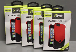 iFrogz MIX iPhone 5 Case - Box of 4 - Red - New