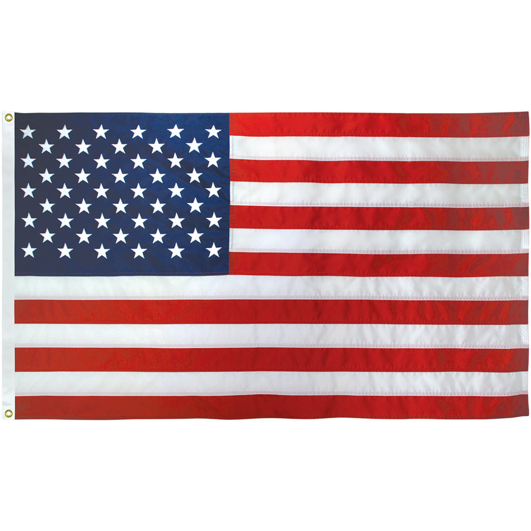 United States of America US American Nylon Flag with Grommets- Size: 2×3 - New