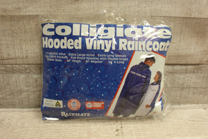 Collegiate Marshall Athletics The Herd Hooded Vinyl Raincoat Size Regular -New