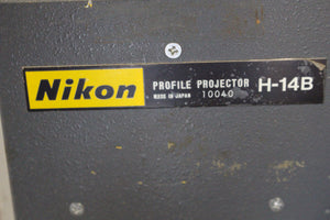 Nikon Profile Projector H-14B