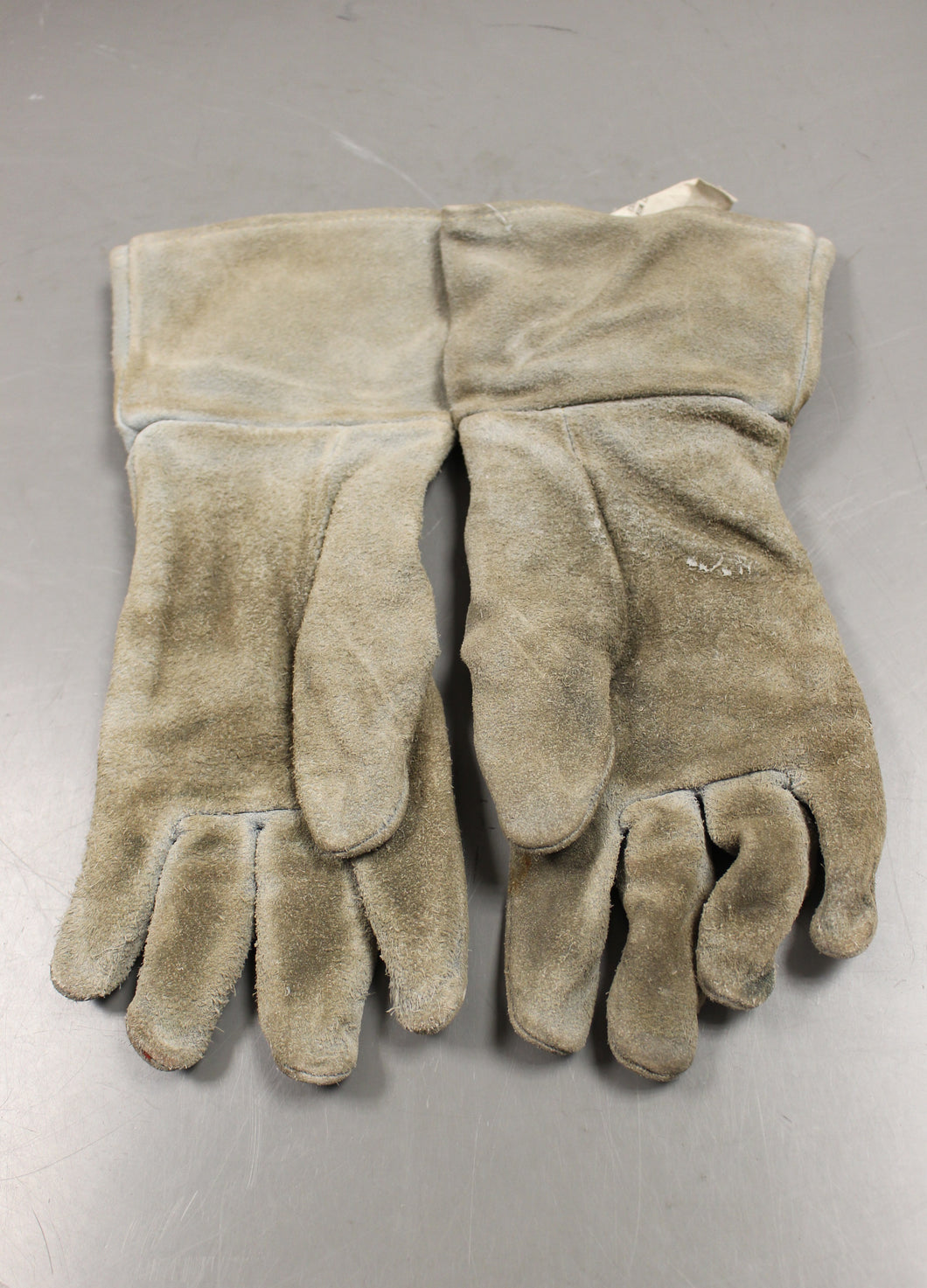 Firemen VII Leather Gloves - Sage Green - Large - Used