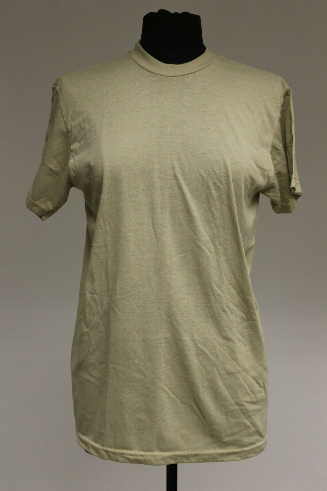 US Military Short Sleeve Desert Sand Tan T-Shirts - 50/50 Cotton Poly - Used