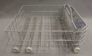 GE GLD5600N10BB Lower Dishwasher Rack With Silverware Basket - Used