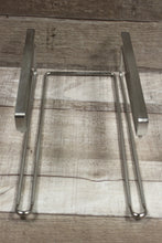 Load image into Gallery viewer, Under The Counter Untensil Plate Dish Holder -Silver -New