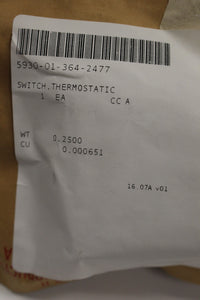 International Thermostatic Switch / Thermal Switch, 1667826C91, New