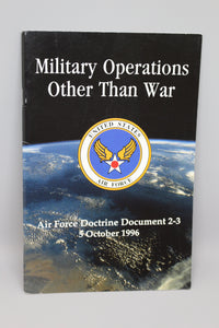"Military Operations Other Than War" October 1996