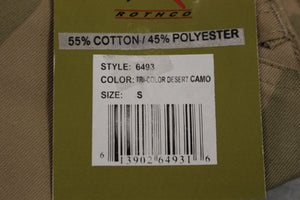 Rothco JR GI Tri Color Desert Camo Childrens Shorts, Size: Small, New