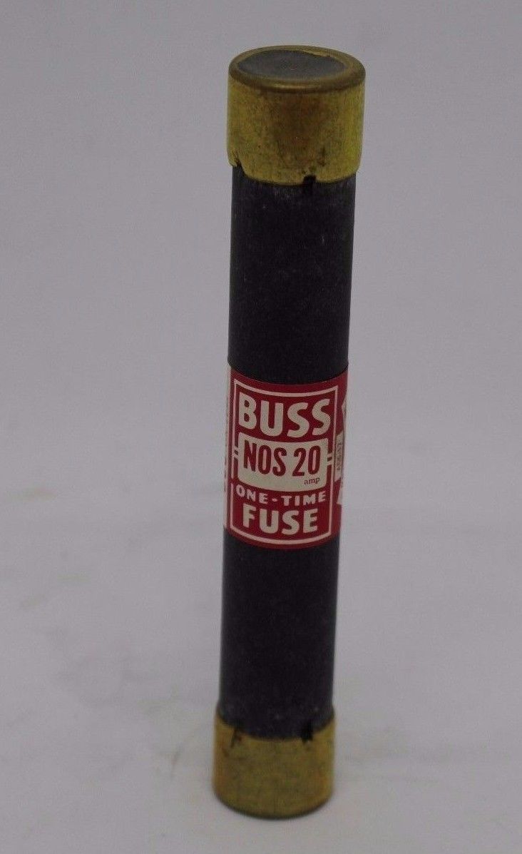 Cooper/Bussman NOS-20 Dual Element Time Delay Fuse