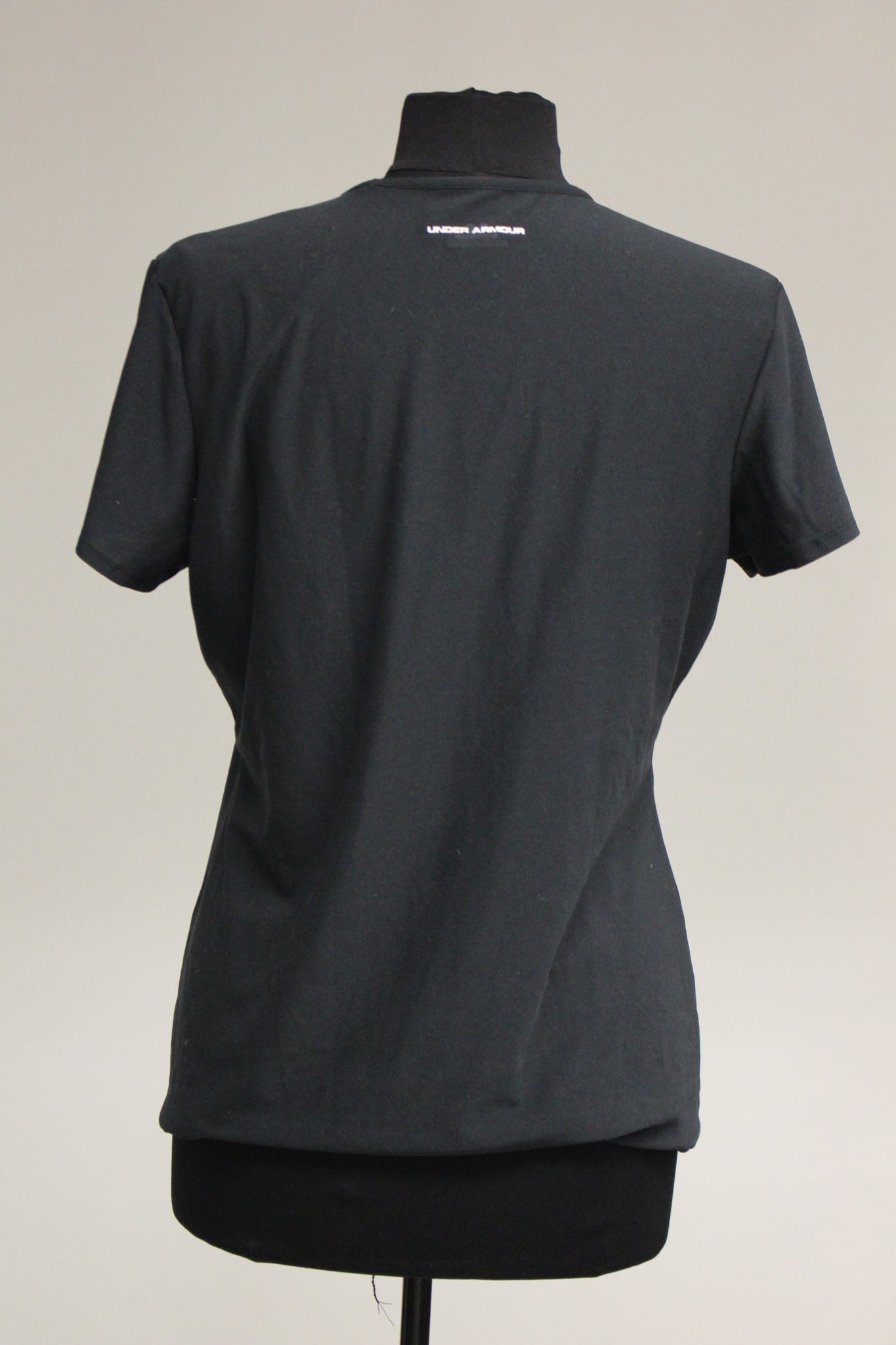 Under Armor US NAVY T Shirt Heat Gear Size Large NAVY written