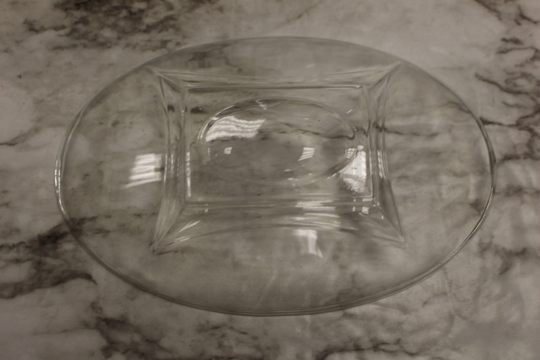 Vintage MCM Candy Dish - Clear - Used