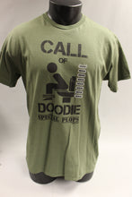 Load image into Gallery viewer, Gildan Call Of Doodie Special Plops Men&#39;s Comedy T-Shirt -Green -Medium -New