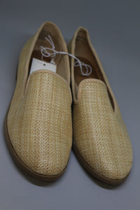 Women's Adeline Woven Round Toe Flat Loafers - Size 6.5 - New
