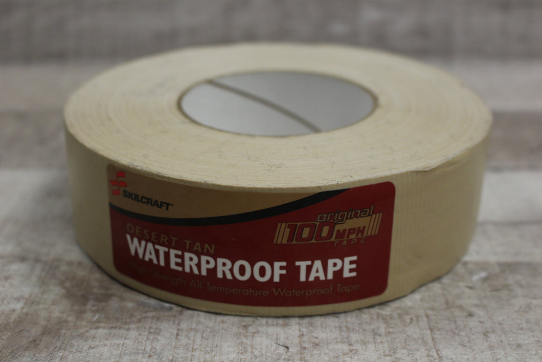 Skilcraft Desert Tan 100MPH Waterproof Tape -New