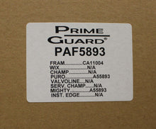 Load image into Gallery viewer, Prime Guard PAF5893 Air Filter, CA11004, A55893, New