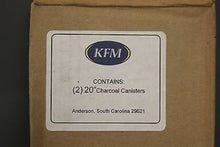 Load image into Gallery viewer, Set of 2 KFM 20&quot; Charcoal Canisters - P/N 999AP - New