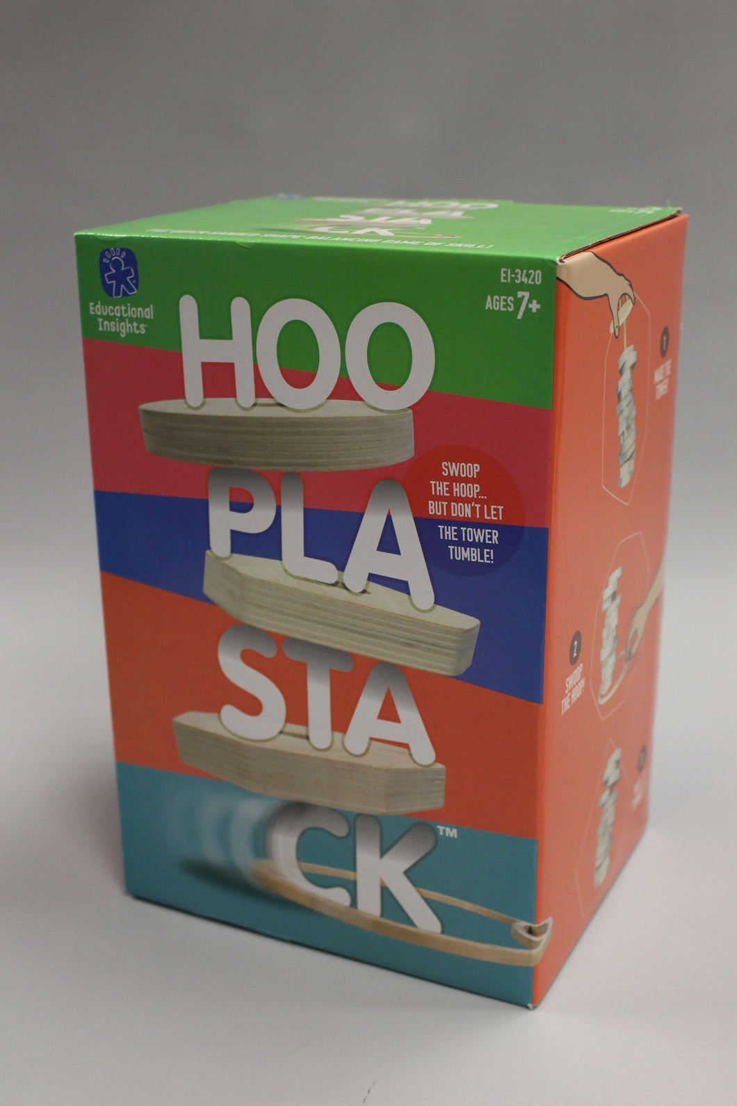 Educational Insights Hooplastack Game, New!