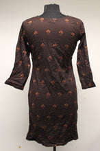 Load image into Gallery viewer, Women&#39;s Floral Long Sleeve Dress - Small - Israeli Palestinian - Used