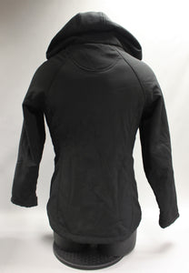 Falls Creek Zip Up Hooded Jacket, Size: Small, Black