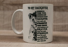 Load image into Gallery viewer, To My Daughter / Granddaughter Coffee Cup Mug - Choose Design - New