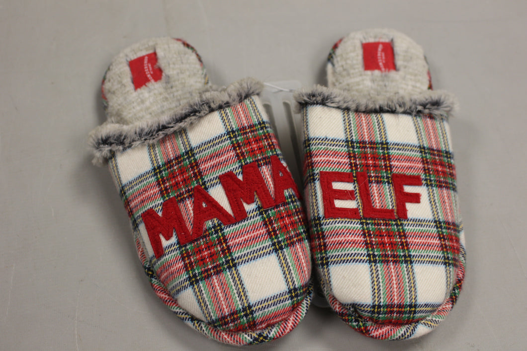 Wondershop By Target Mama Elf Christmas Slippers Size 9-10 -New