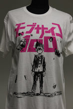 Load image into Gallery viewer, MobPsycho 100 T-Shirt, White &amp; Pink, Large, NWOT