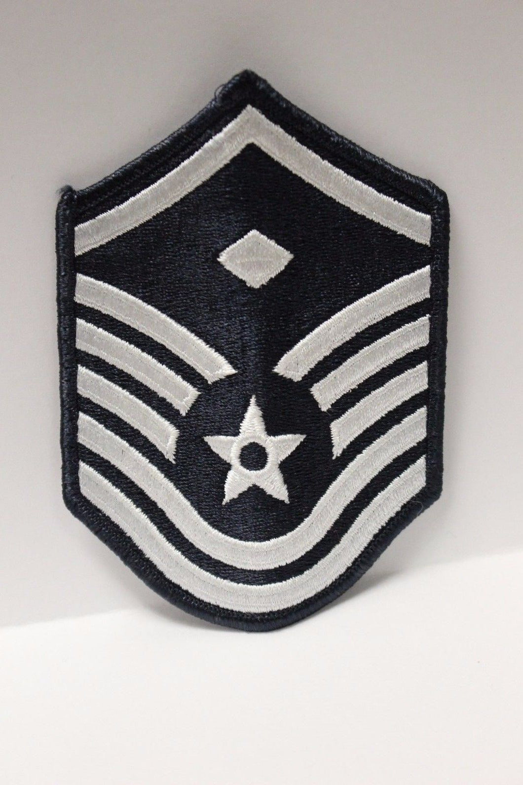 AF Air Force Embroidered Chevron Master Sergeant 1st Sergeant E-7, Small, 3.5