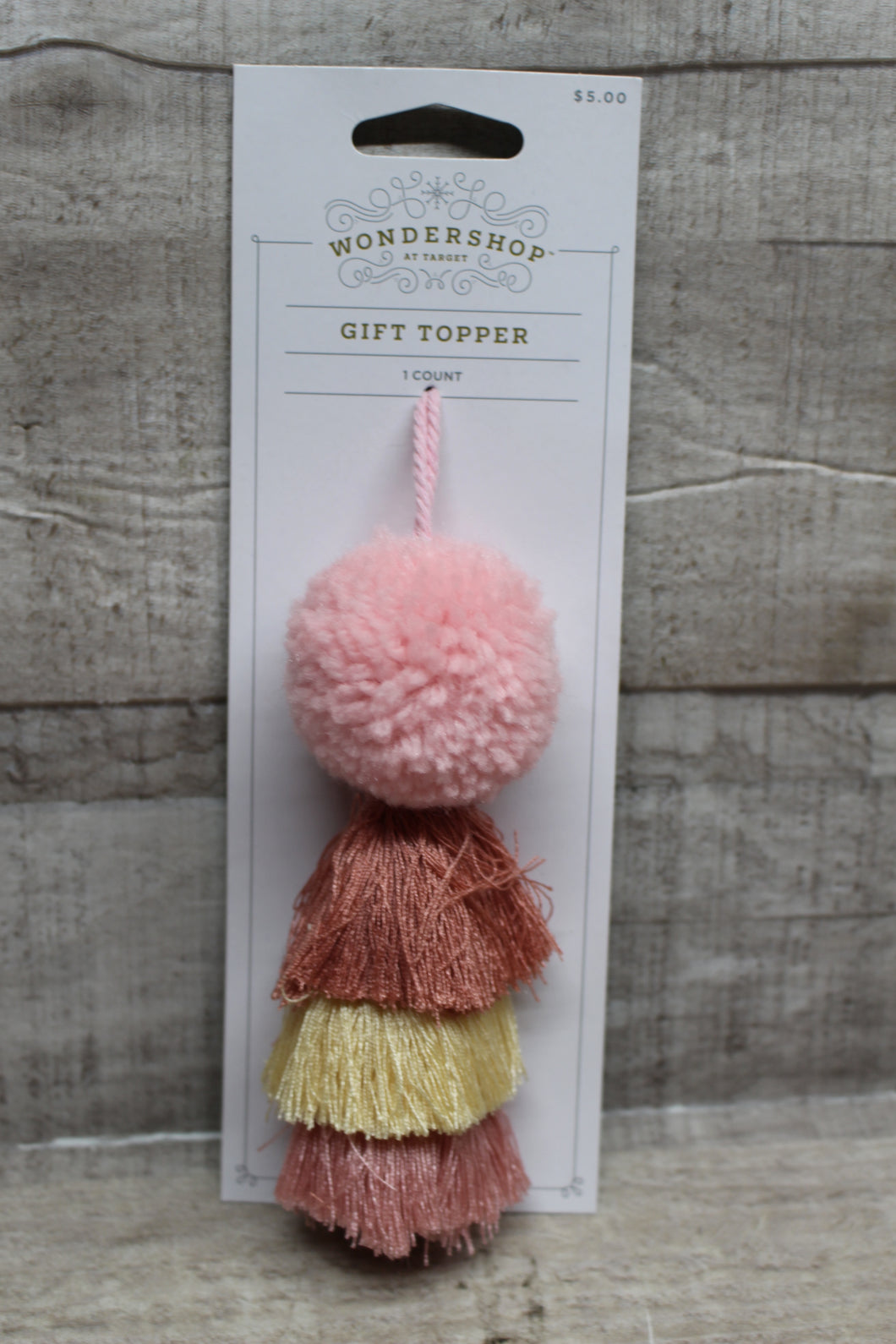 Wondershop By Target Pompom Style Gift Topper -New