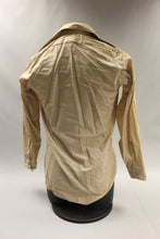 Load image into Gallery viewer, US Army Vietnam Era Long Sleeve Cotton / Poly Shirt - Tan 446 - 14.5x32
