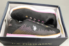 Load image into Gallery viewer, U.S. Polo Assn. Lesley Kids Shoes, Black/Multi, Size: 3M, New