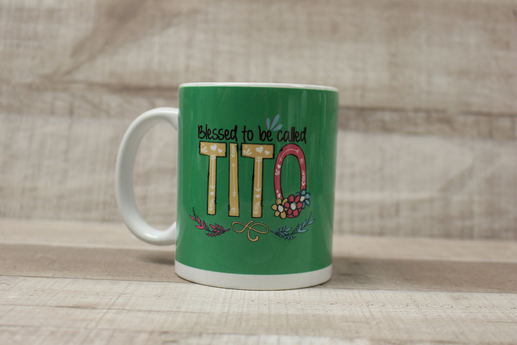 Blessed To Be Called Tito Coffee Mug Cup -New