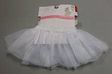 Load image into Gallery viewer, Baby Girl White Tulle Tutu Skirt &amp; Pink Flower Headband Set - New