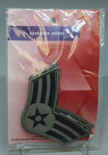 Exchange Select Air Force SR Airman Blue ABU Small Patch - New