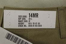 Load image into Gallery viewer, US Military Women&#39;s Khaki Pants Trouser - 14MR Unhemmed - 8410-01-313-3826 - New