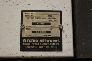 Electro Networks Motive Power Battery Charger VT-05 Plus Series 5 - 18H0450L2C