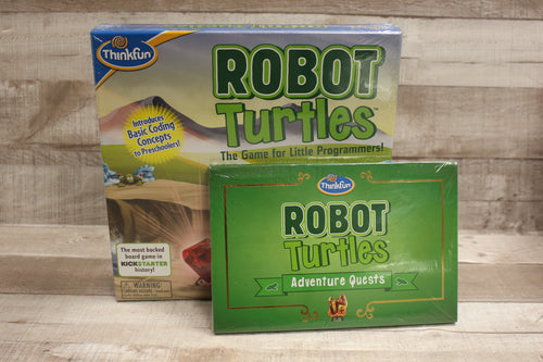 Robot Turtles & Adventure Quest Expansion Game/Bundle - The Game for Little Programmers - Ages 4 and up - New
