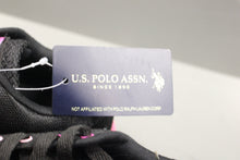 Load image into Gallery viewer, U.S. Polo Assn. Lesley Kids Shoes, Black/Multi, Size: 3M, New