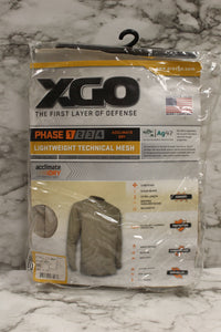 XGO Phase 1 Lightweight Technical Mesh Shirt - Size: XL - Desert Sand - New