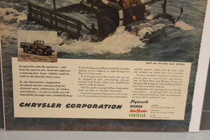 Army Imagination and Performance Chrysler Corp War Magazine Memorabilia
