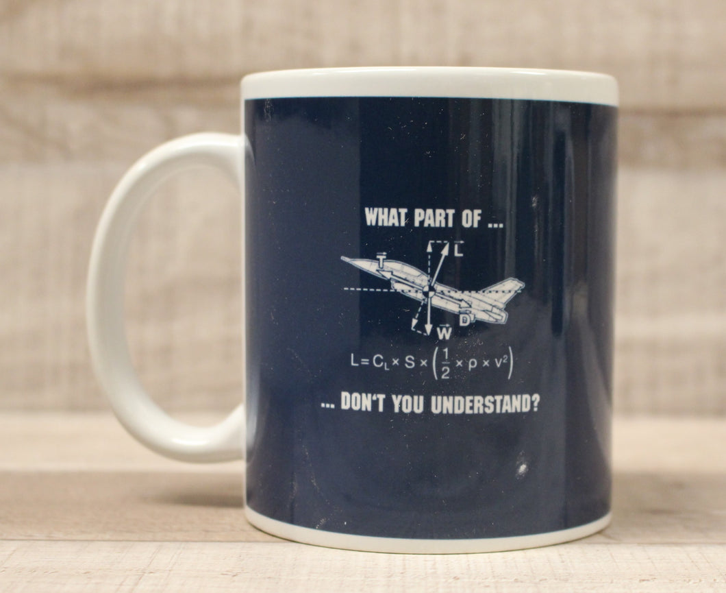 What Part Of Aeronautical Engineering Don't You Understand Coffee Mug Cup -New