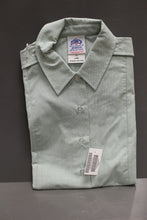 Load image into Gallery viewer, DSCP US Army Woman&#39;s Green Tuck In Dress Shirt - 16R - 10-01-414-7116 - New!