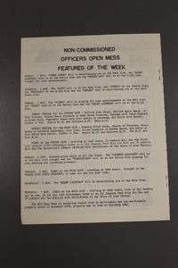 US Army Armor Center Daily Bulletin Official Notices, No 215, November 1, 1968