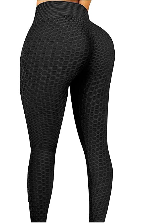 Msicyness Tiktok Women's High Waist Yoga Butt Leggings - Black - XL (U –  Military Steals and Surplus