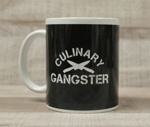 Culinary Gangster Coffee Cup Mug - Black - New (Style 1)