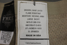 Load image into Gallery viewer, Army ADS Base Layer FR (Free) Drawer - 8415-01-588-3150 - Large Short - Used